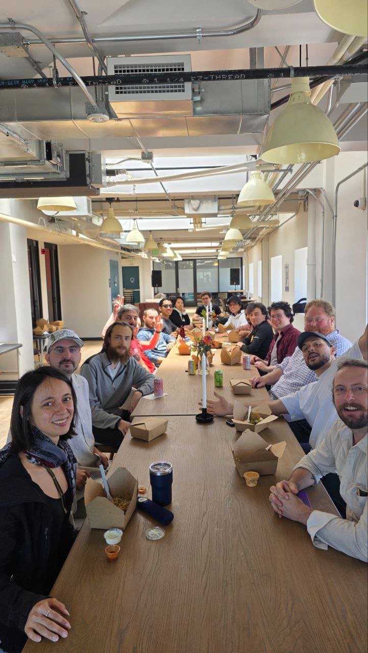 Community lunch at Frontier Tower